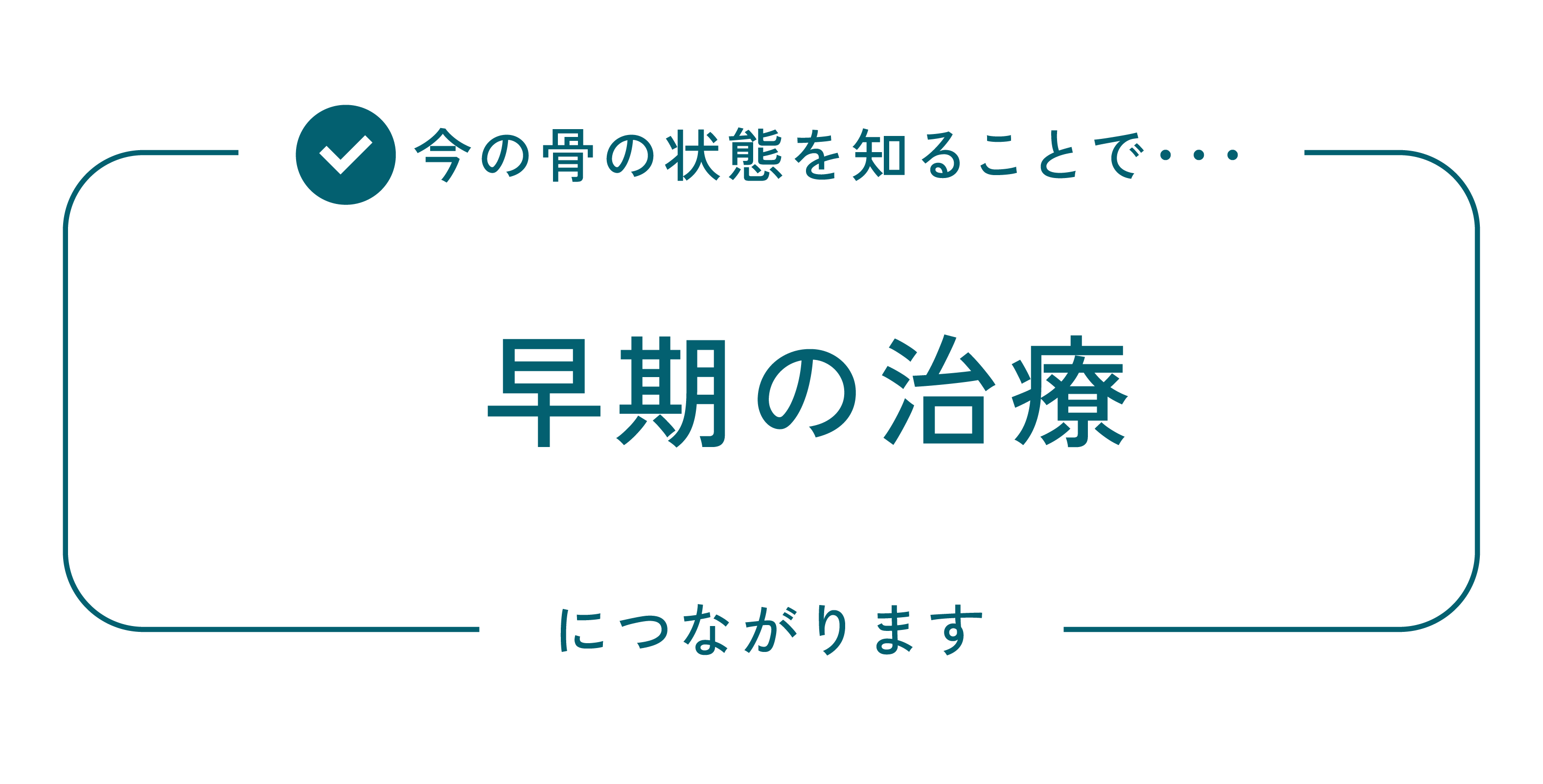 早期の治療